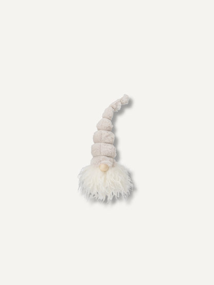 Set of Off White Gonks with Fluffy Beards