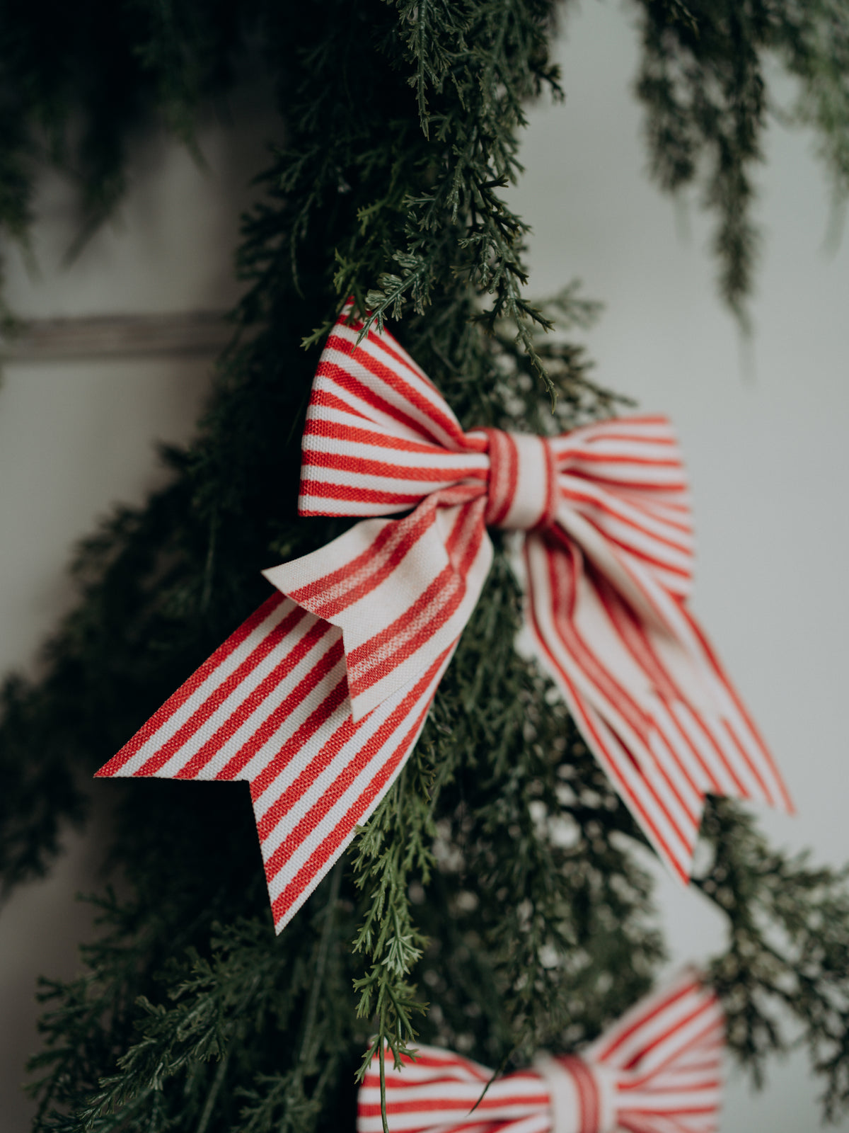 Set of Three Candy Stripe Bows