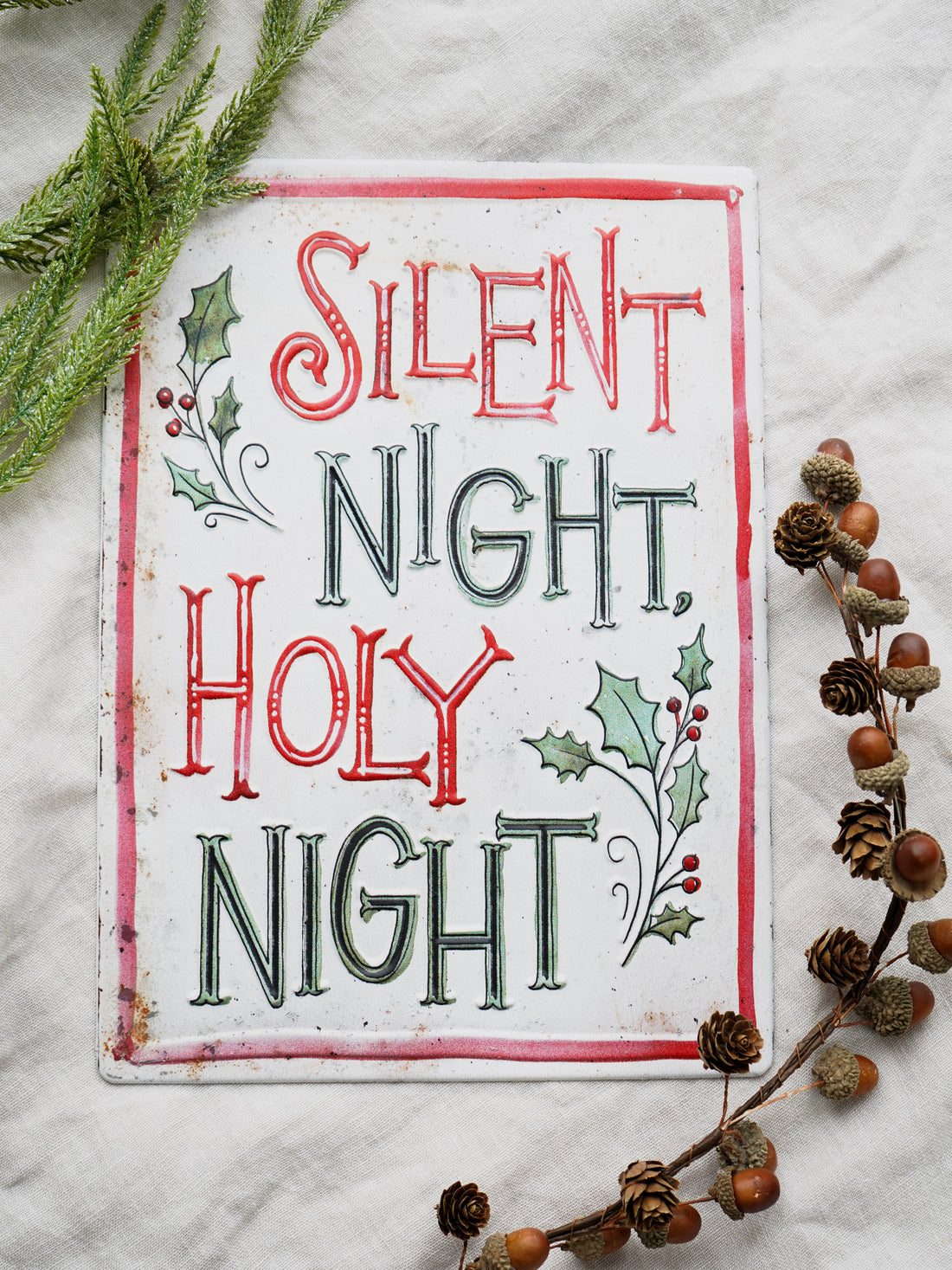 Decorative sign with &
