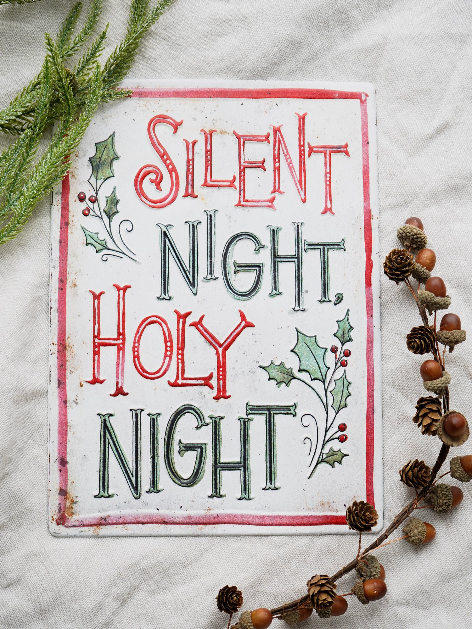 Decorative sign with &