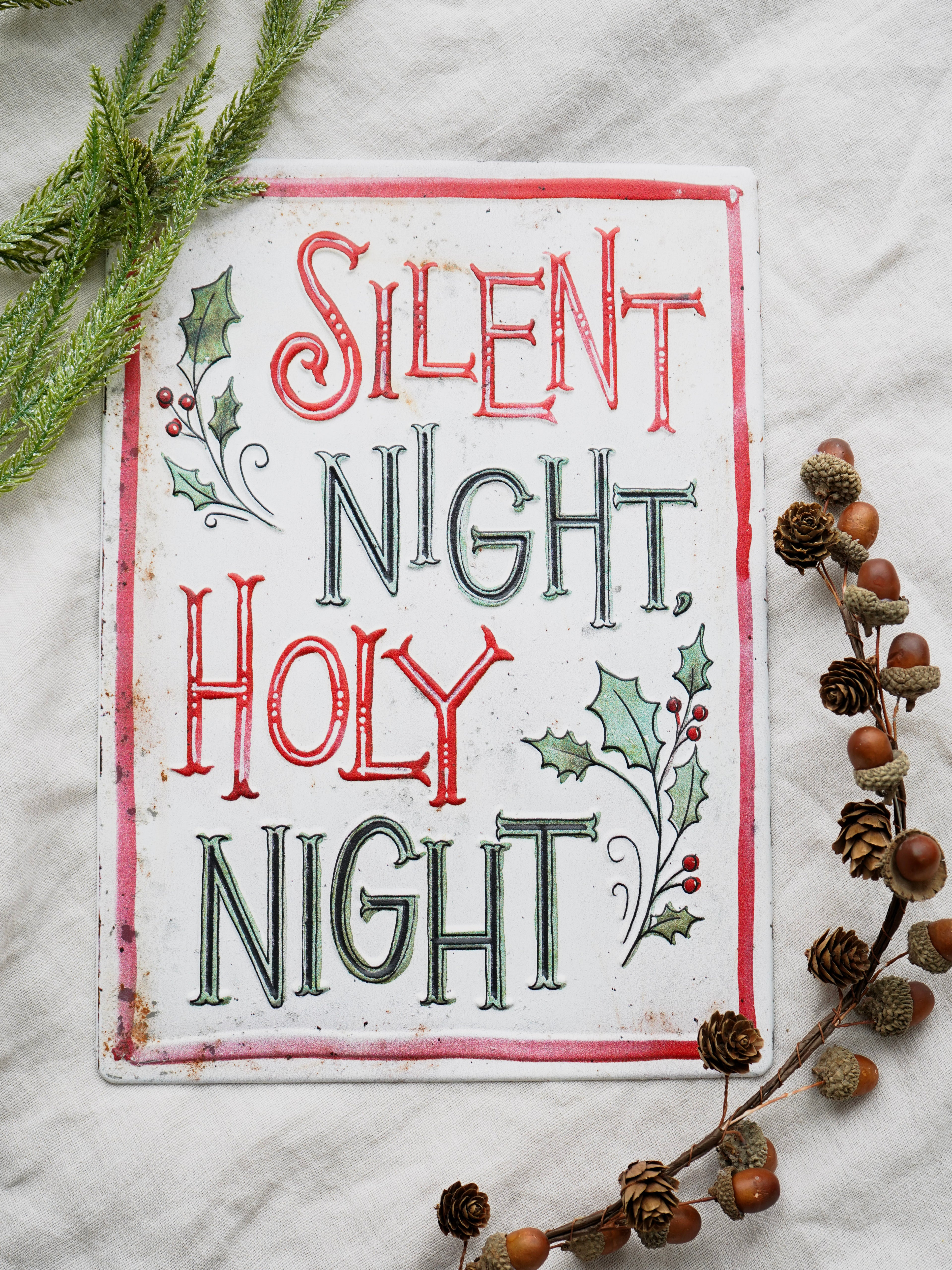 Decorative sign with &