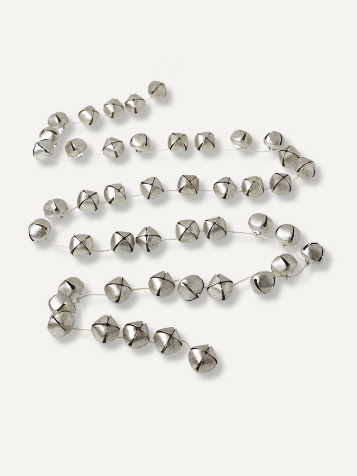 Silver Metal Bells Garland