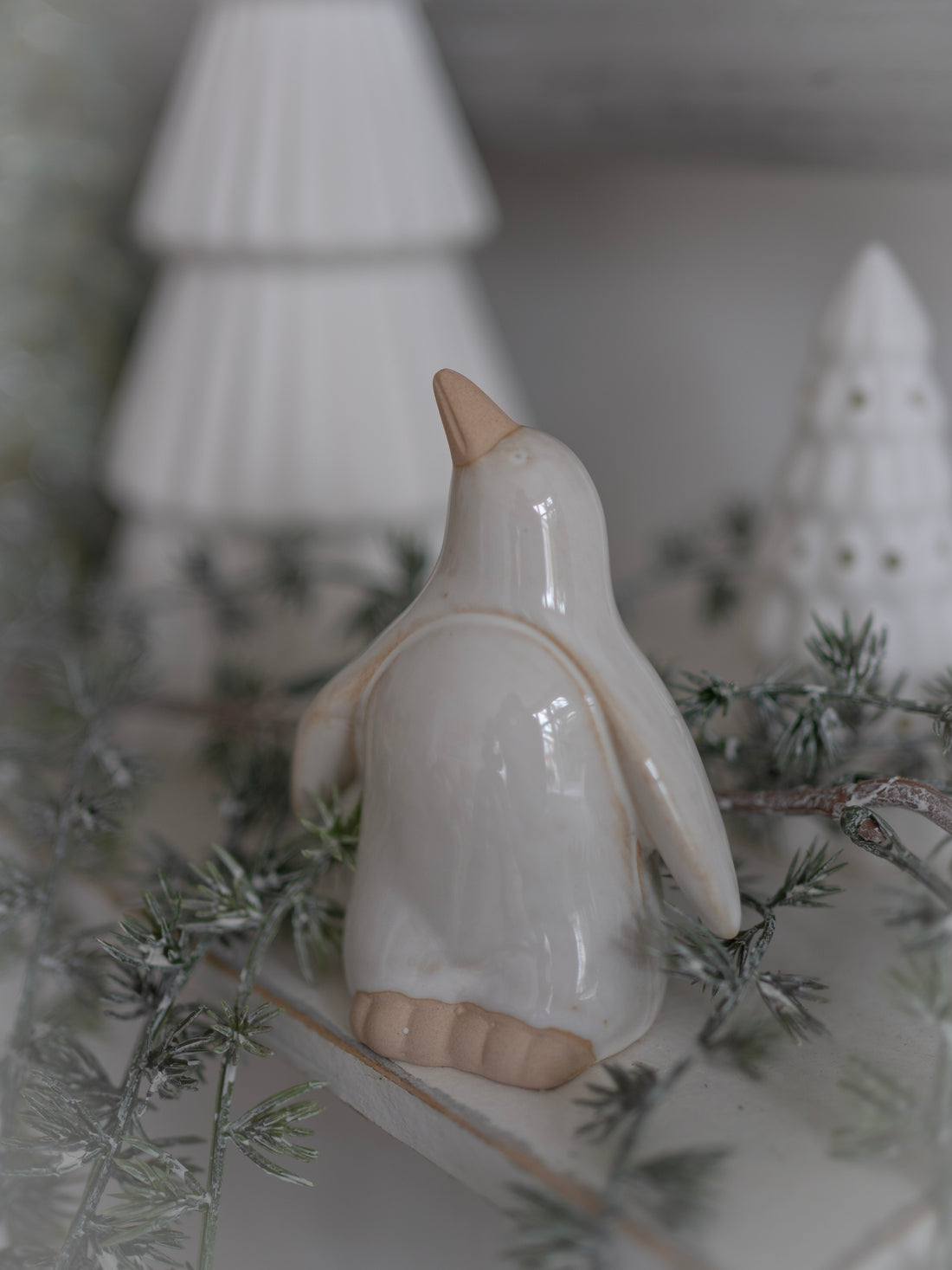 Small Ceramic Penguin Ornament