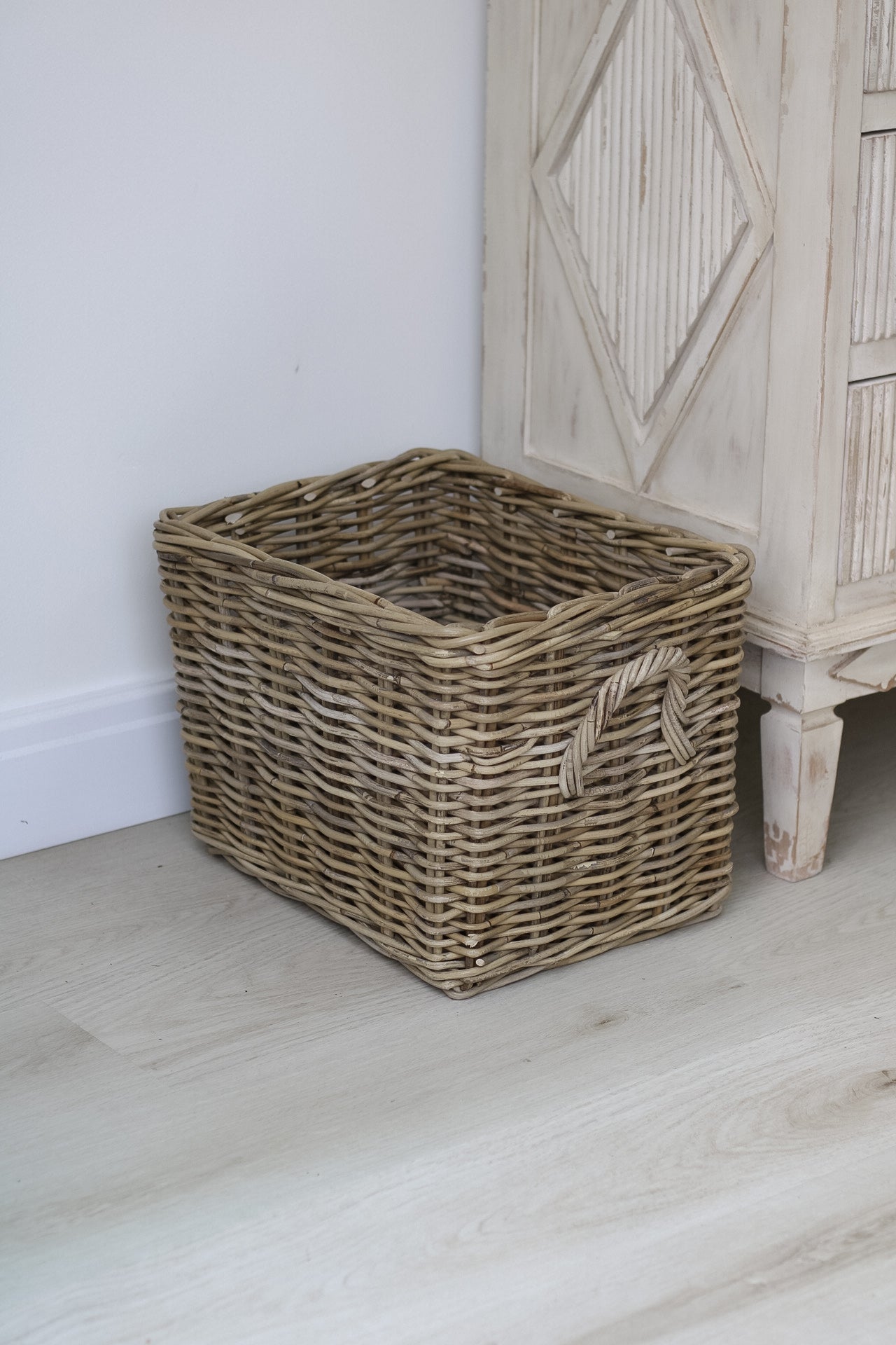 Accessorise your home with elegant small rattan storage basket