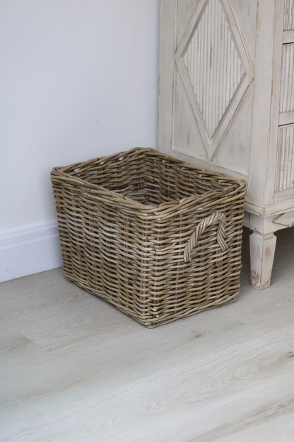 Accessorise your home with elegant small rattan storage basket