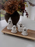 Spooky Ceramic Ghosts & Wooden Tray Styling Bundle