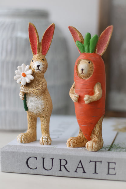 Spring Rabbit Ornament for spring decor