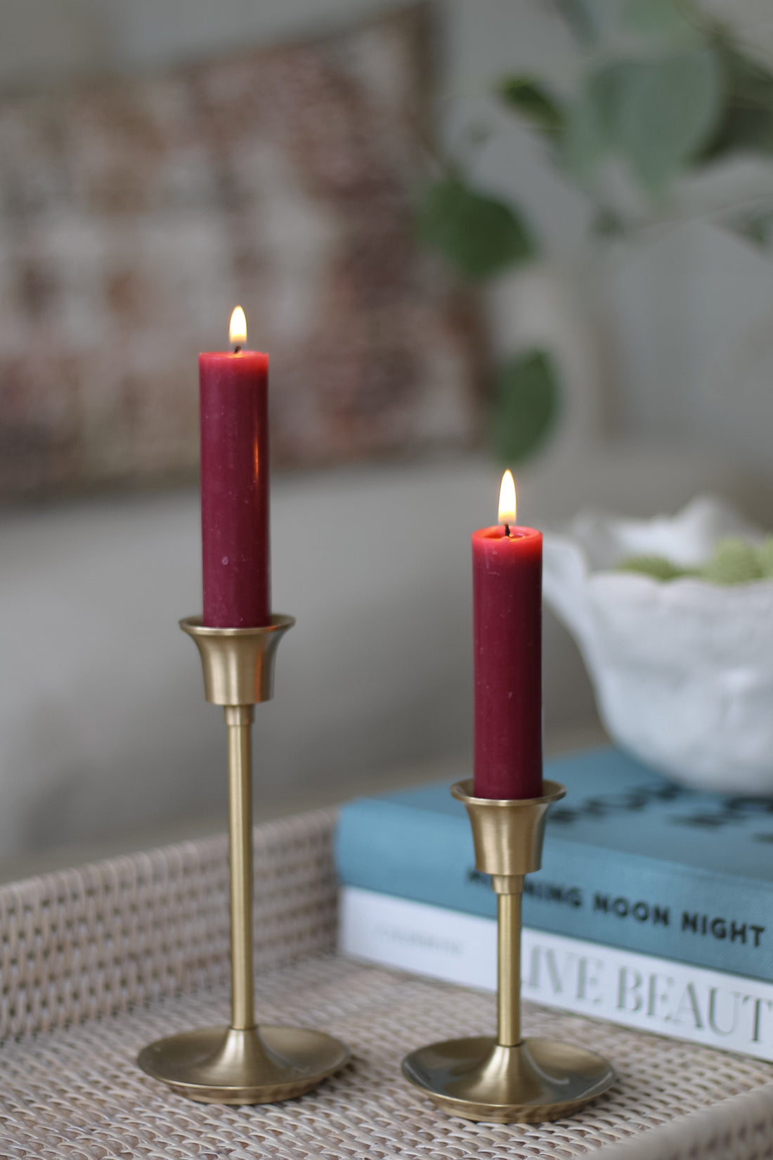 Tall Brass Candlestick