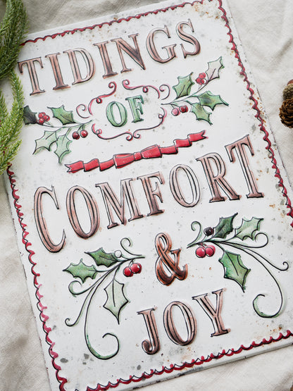 Decorative sign with &