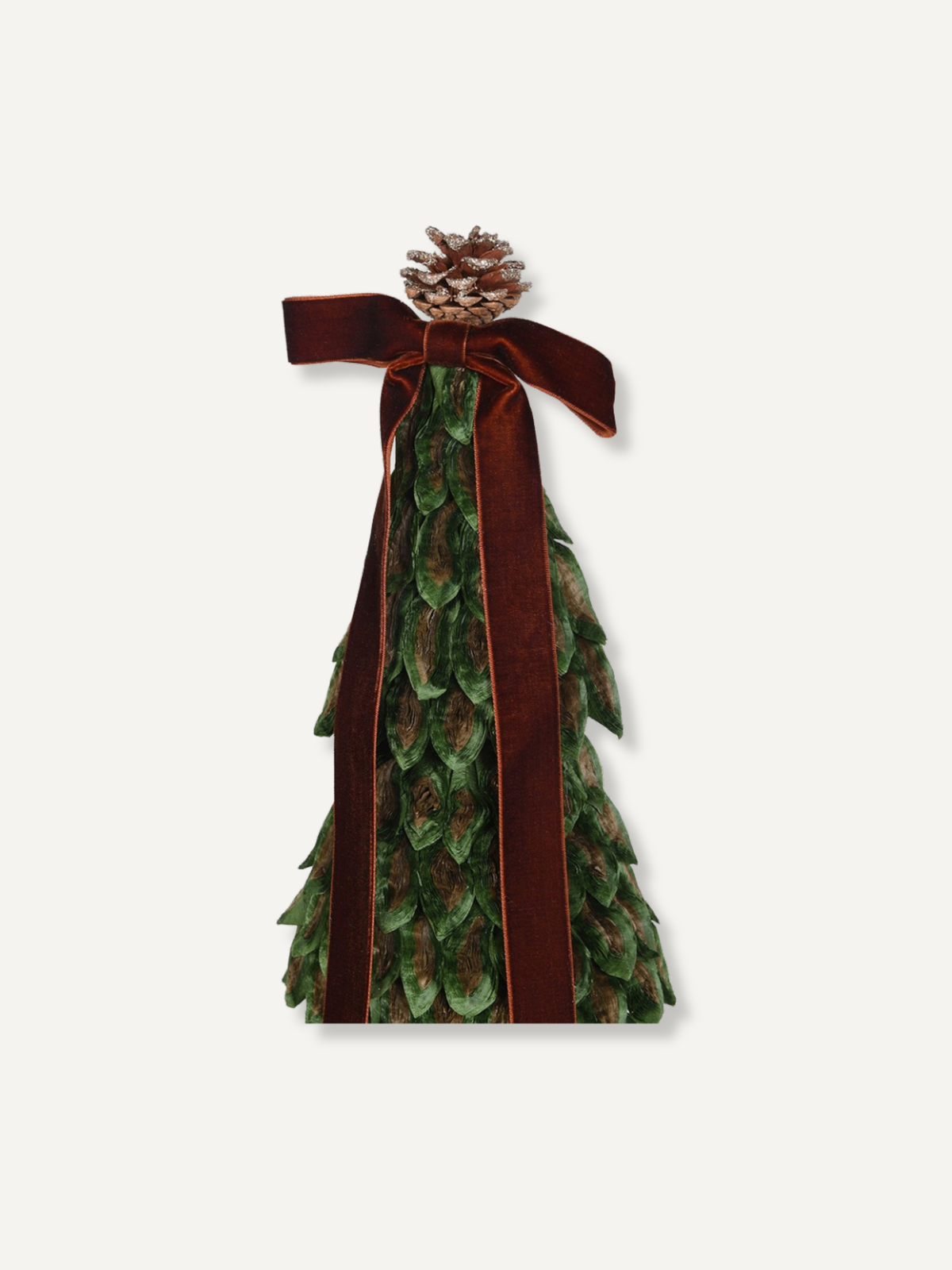 Tiered Christmas Tree with Bow