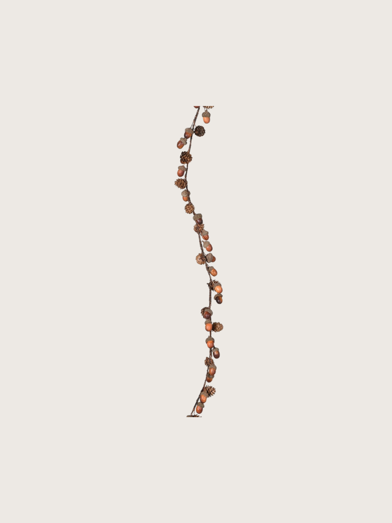 Pinecone and Acorn Garland