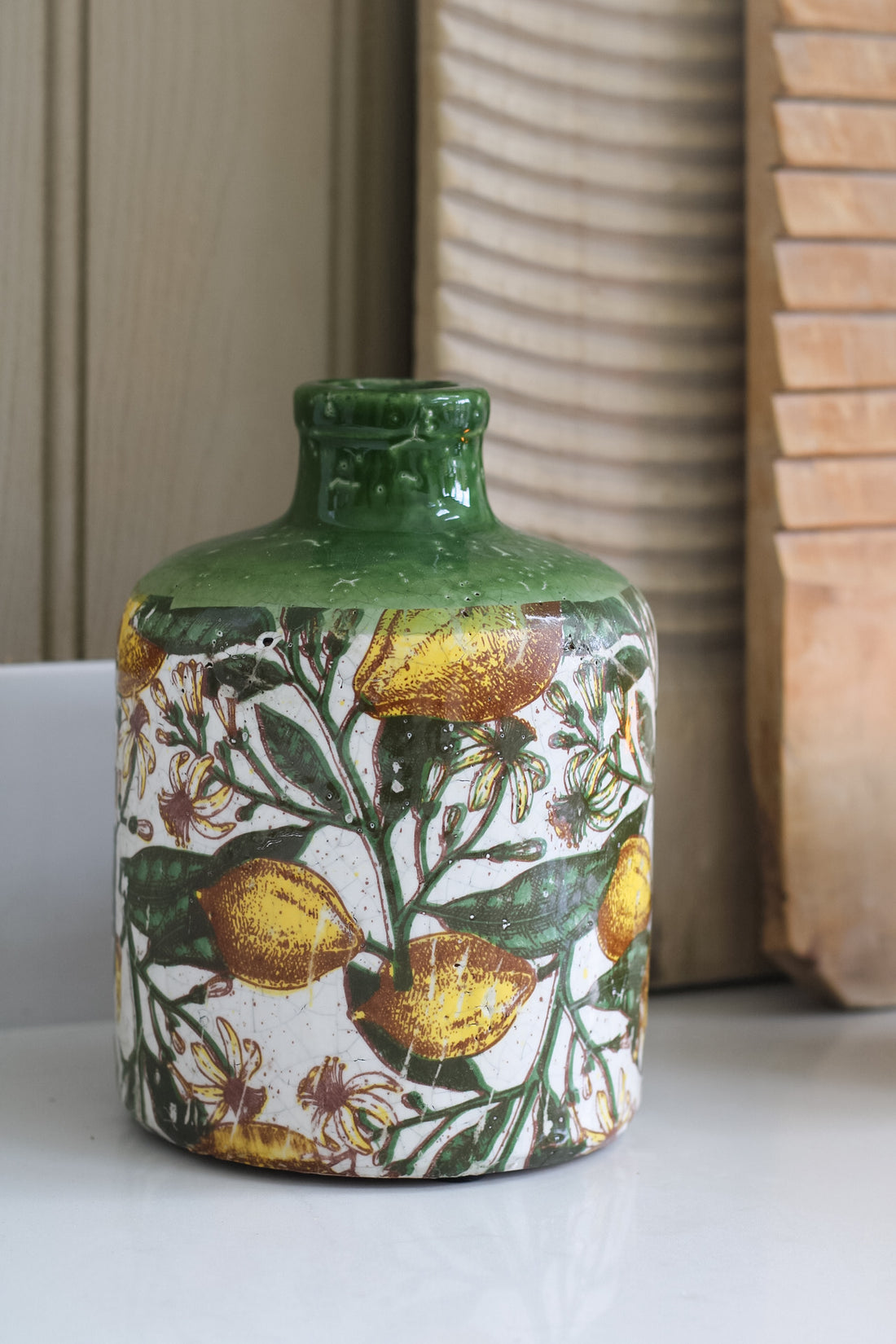 Vintage Spanish Lemons Bottle