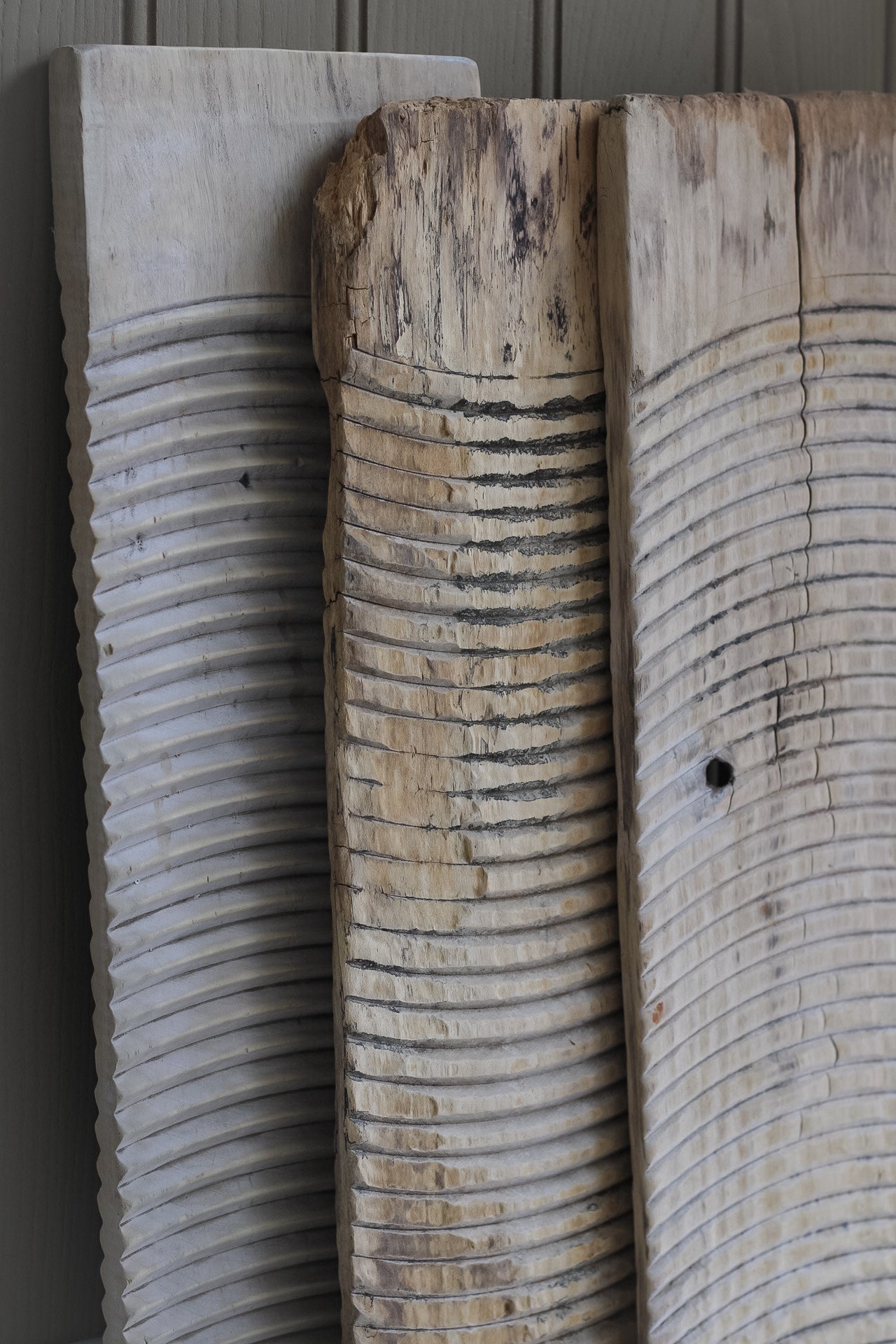 Vintage reclaimed wooden wash board