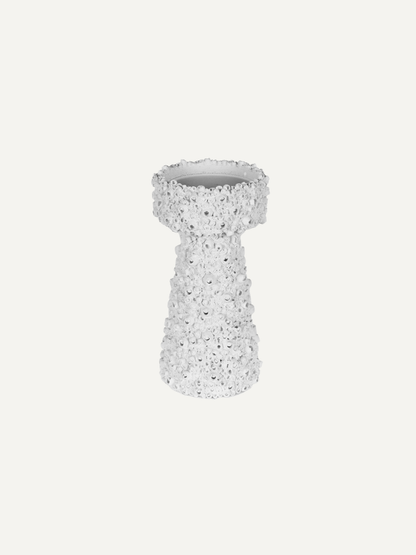 White Barnacle Candle Holder