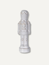 White Ceramic Nutcracker Ornament