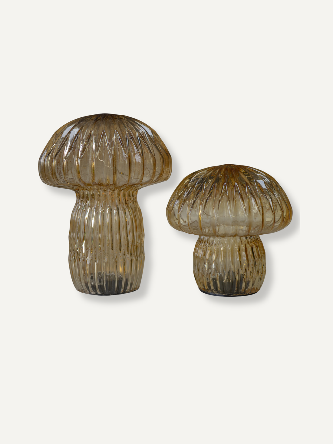 Yellow Mushroom Tabletop Portable Lamp