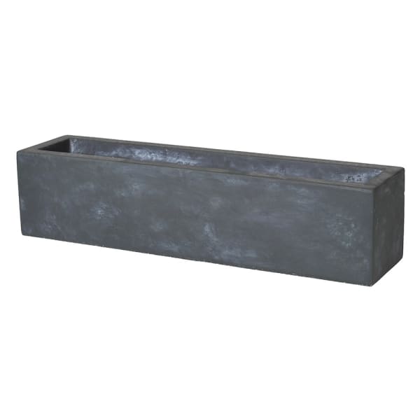 Charcoal Rectangular Planter