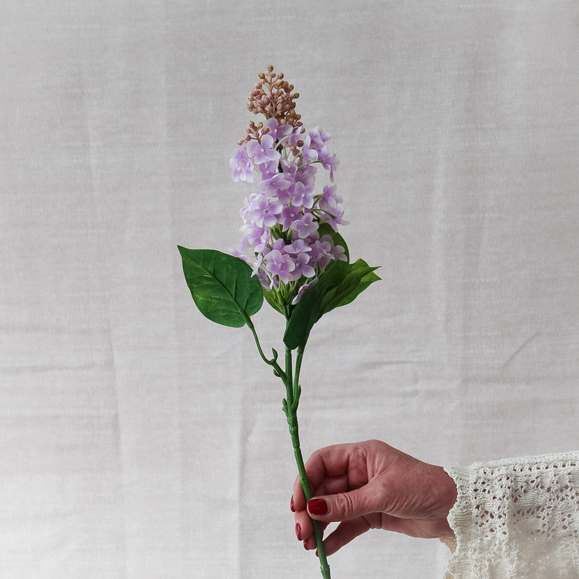 faux lilac stem
