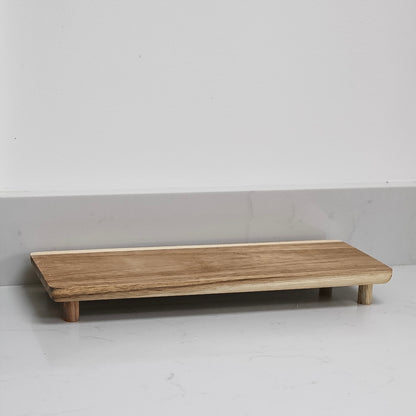acacia raised board tray