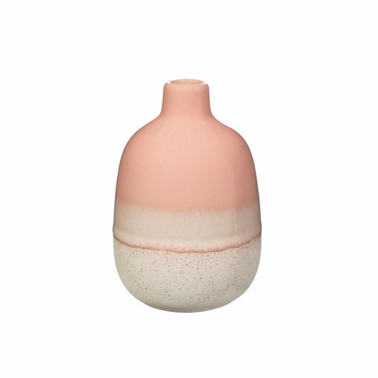 Glazed Pink Small Vase
