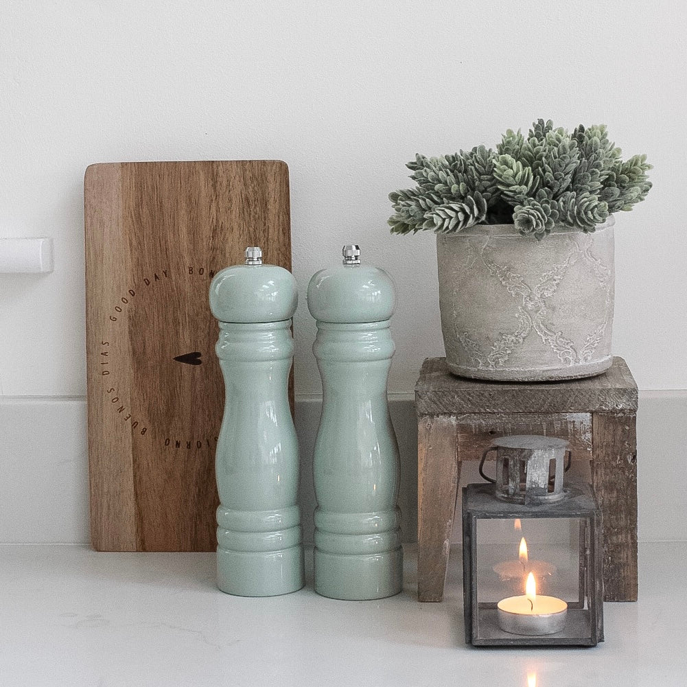 Sage Salt &amp; Pepper Mills