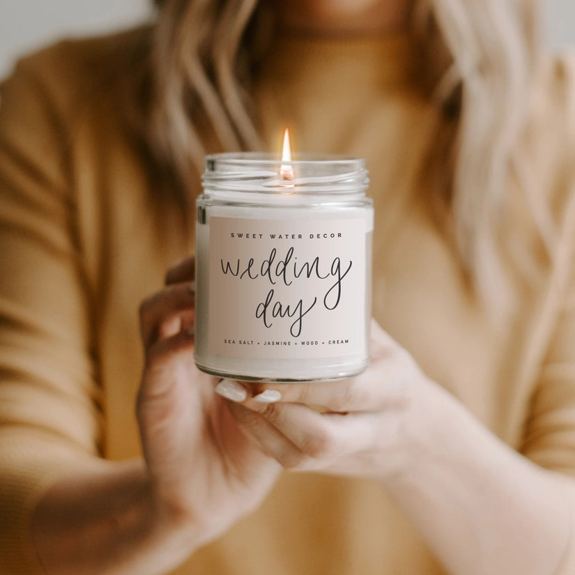Wedding Day Candle (White Label)