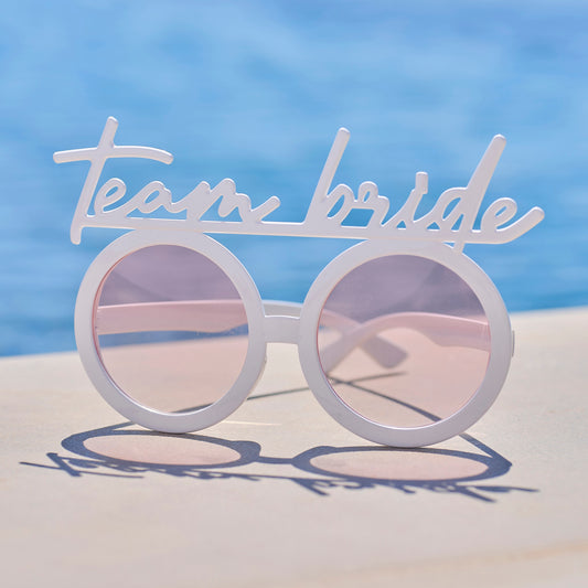 White Team Bride Sunglasses