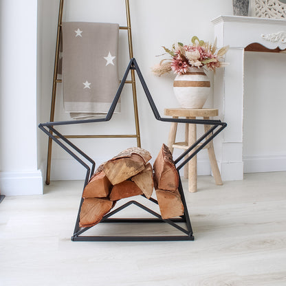 Black Star Metal Wood Store