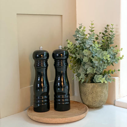 Black Salt &amp; Pepper Mills