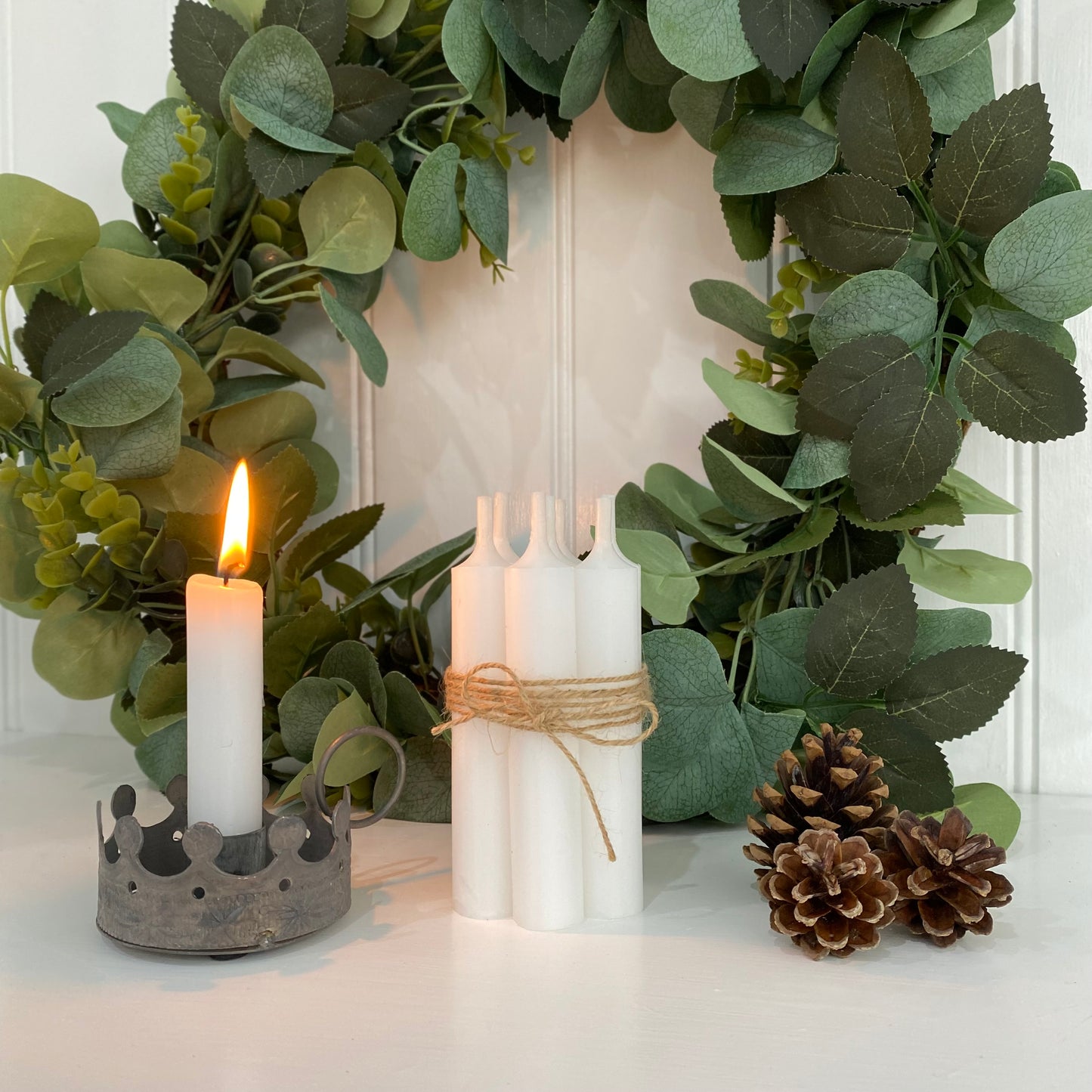 Blanc Dinner Candles | Bundle of 7