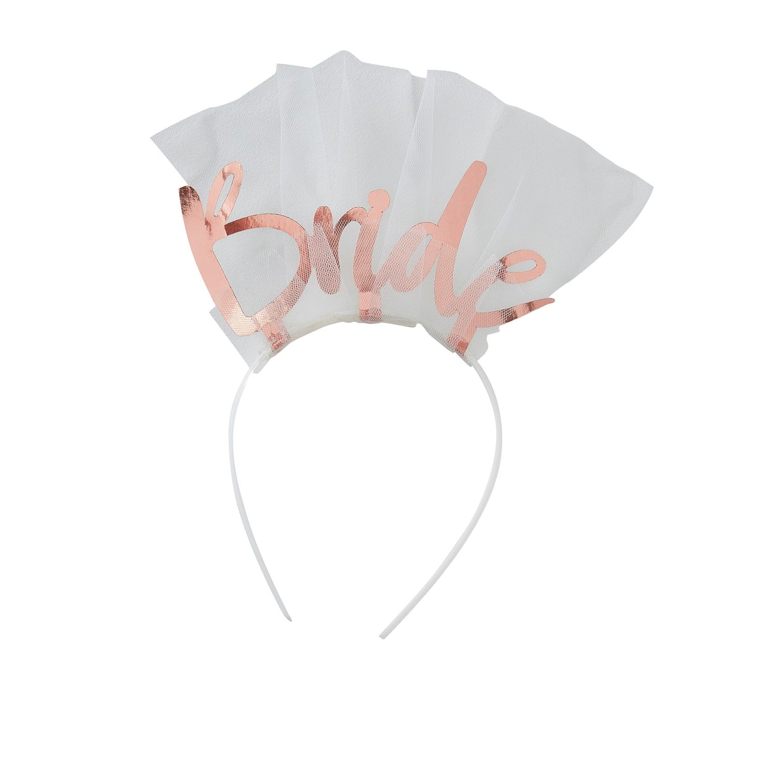 Rose Gold Bride to be Headband