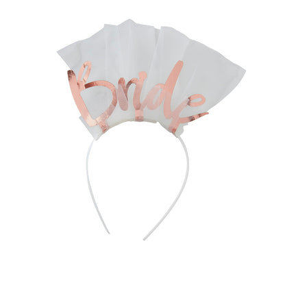 Rose Gold Bride to be Headband